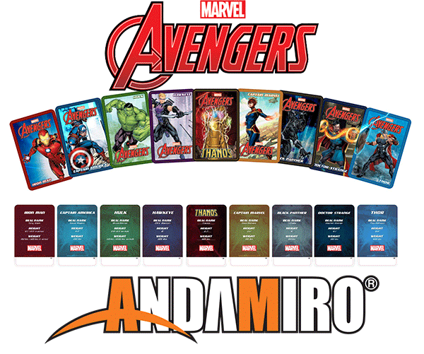Andamiro USA - Andamiro's Avengers Collectible Cards Series 2 - Amusement  Resource Connection