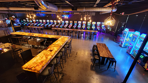 Level Up Pinball Bar